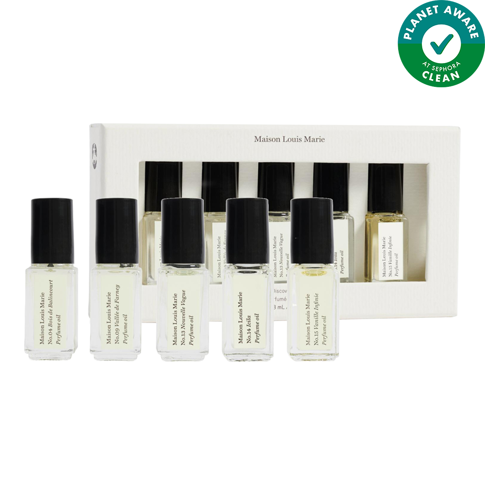 Perfume Oil Discovery Set with No.15 Vanille Infinie