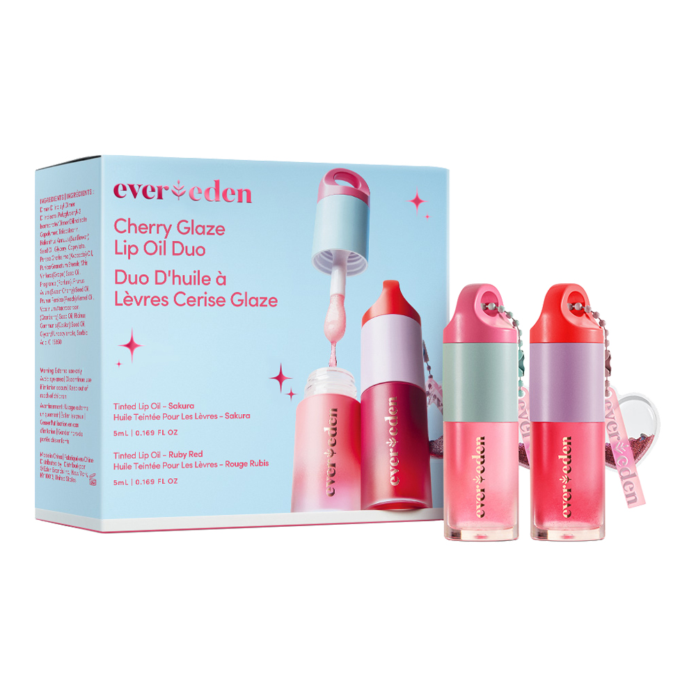 Cherry Glaze Lip Oil Duo (Holiday Limited Edition)