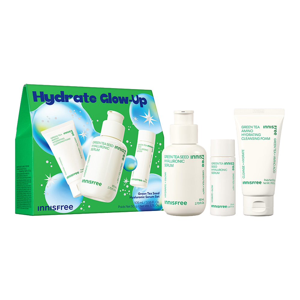 [Hydrate Glow-Up] Green Tea Seed Hyaluronic Serum Set (Holiday Limited Edition)