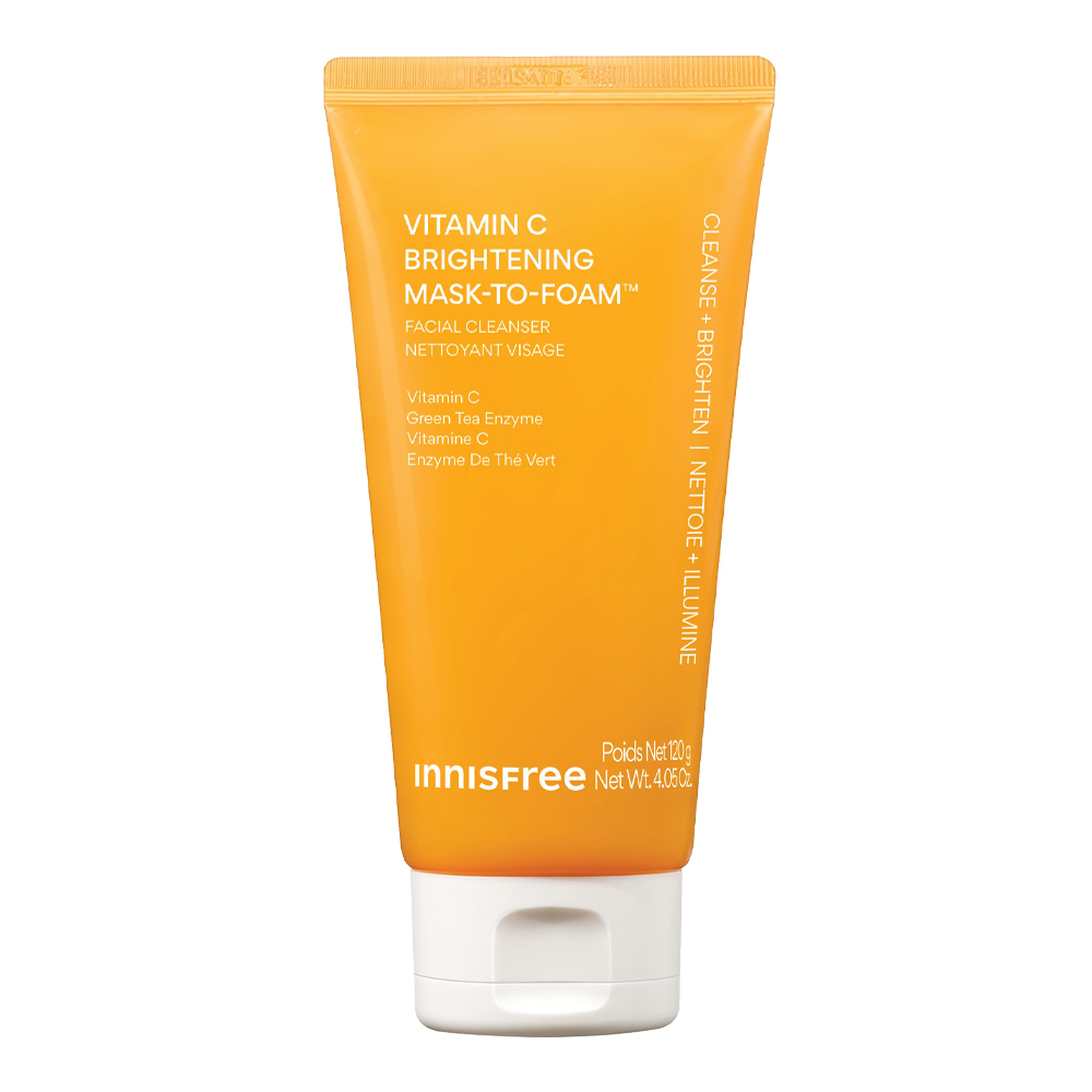 Vitamin C Brightening Mask-To-Foam Facial Cleanser