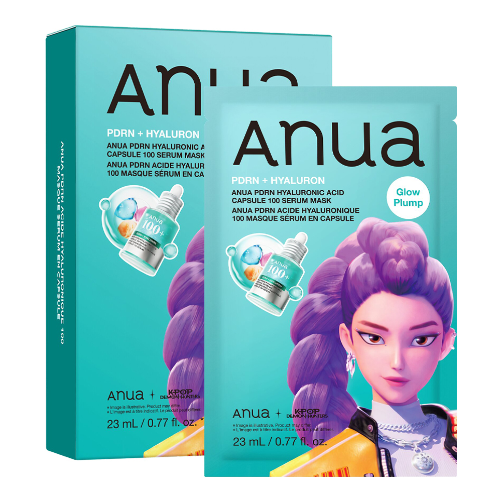 Kpop Demon Hunters X Anua PDRN Hyaluronic Acid Capsule 100 Serum Mask