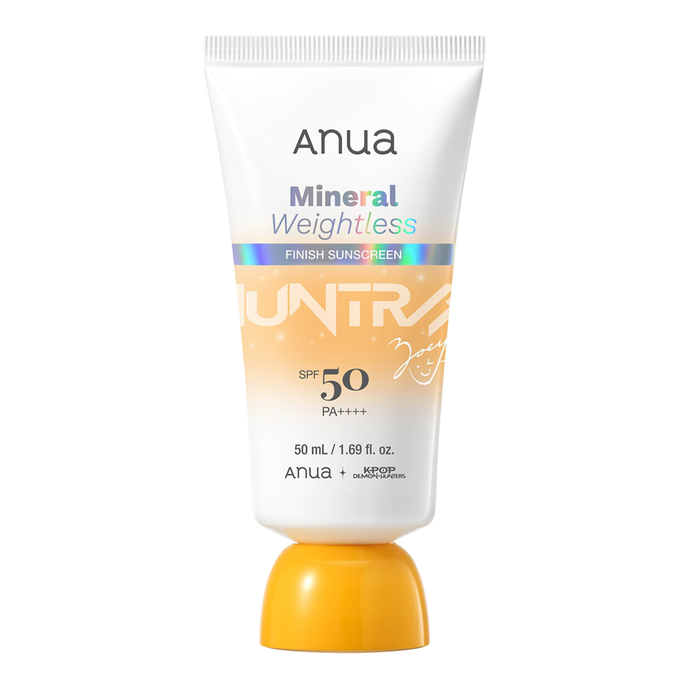Kpop Demon Hunters X Anua Mineral Weightless Finish Sunscreen SPF 50 PA ++++