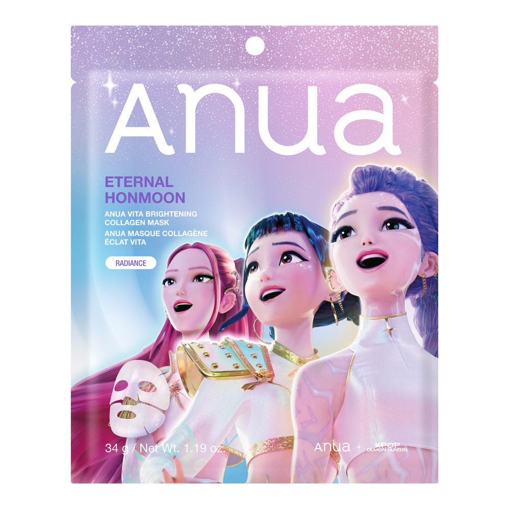 Kpop Demon Hunters X Anua Vita Brightening Collagen Mask​