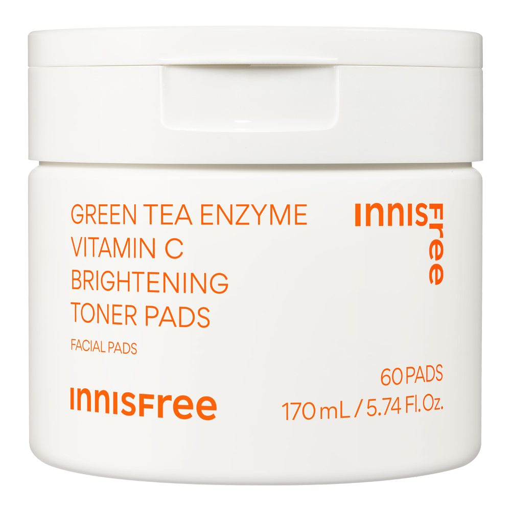 Green Tea Enzyme Vitamin C Brightening Toner Pads