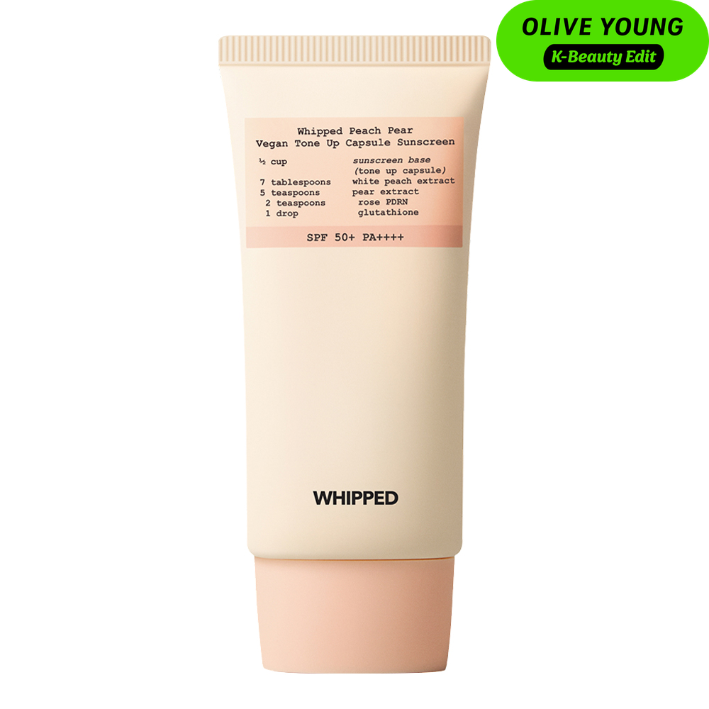 Peach Pear Vegan Tone Up Capsule Sunscreen SPF50+ PA++++