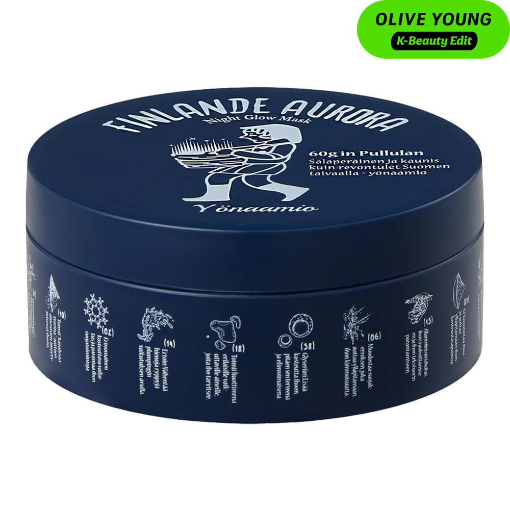 Finlande Aurora Night Glow Mask