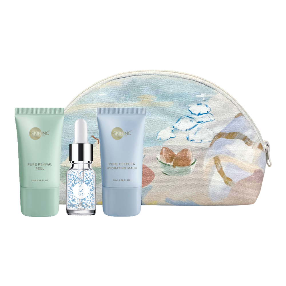 Skin Inc X Our Second Nature Summer Glow On The Go Set