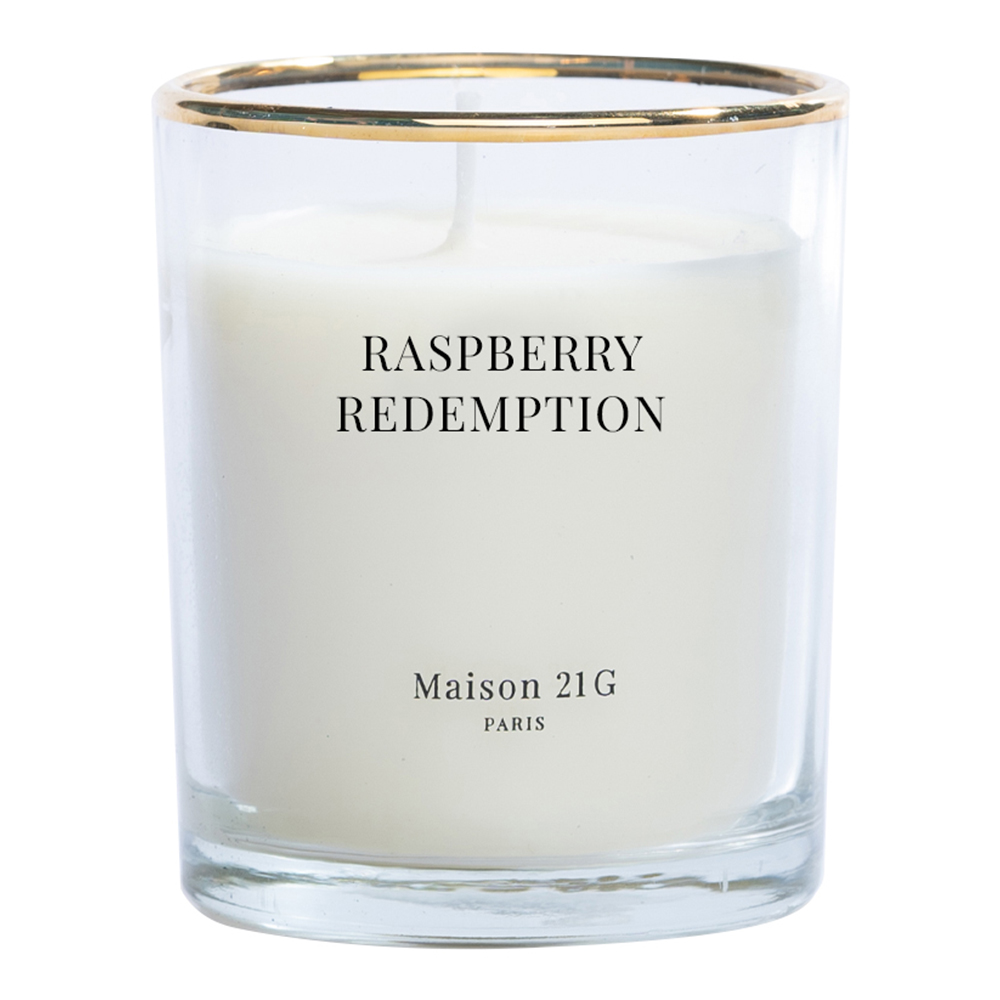 Full Moon Raspberry Redemption Petite Candle