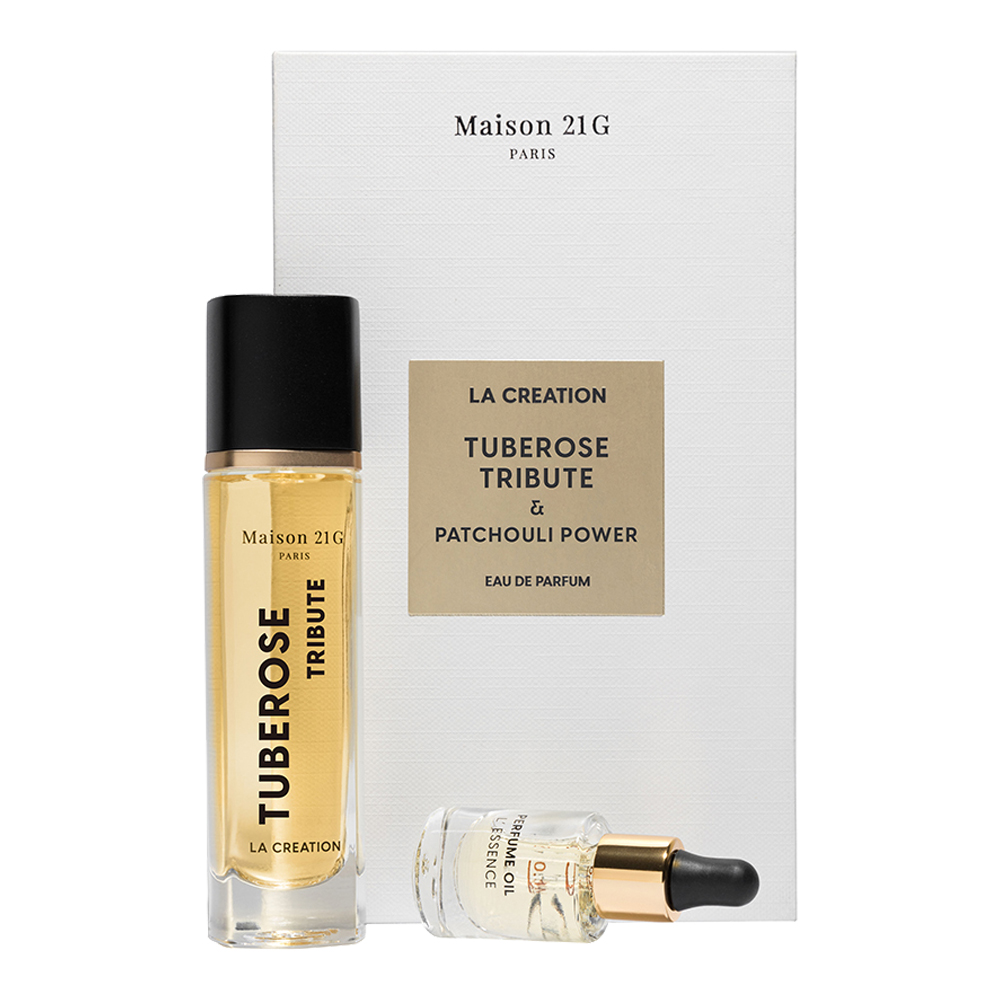 LA Creation Tuberose Tribute & Patchouli Power Eau De Parfum Set