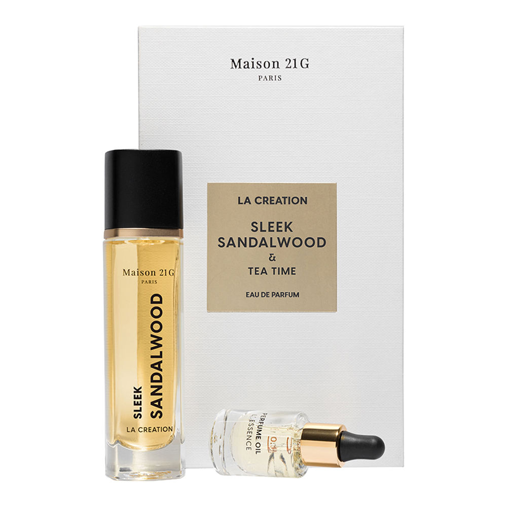 LA Creation Sleek Sandalwood & Tea Time Eau De Parfum Set