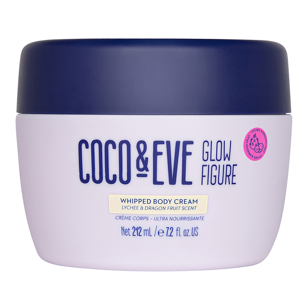 Glow Figure Whipped Body Cream Lychee & Dragon Fruit Scent