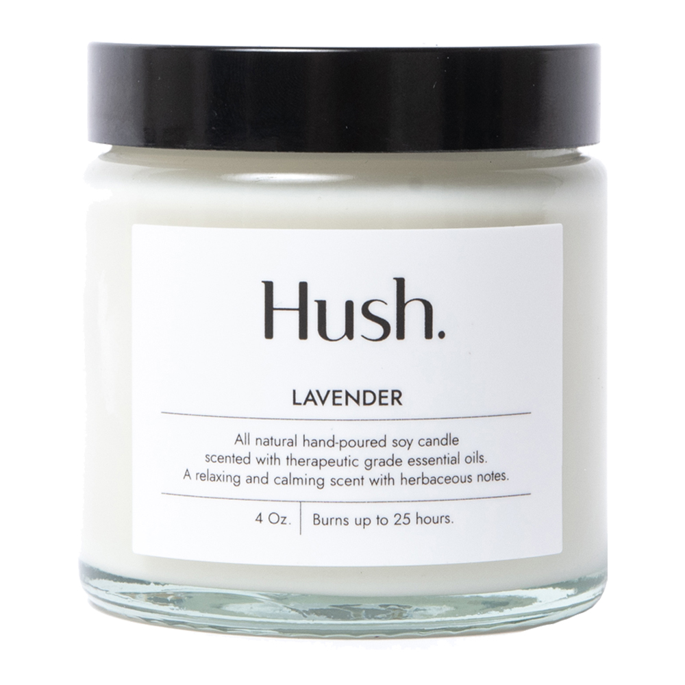 Lavender Essential Oil Candle