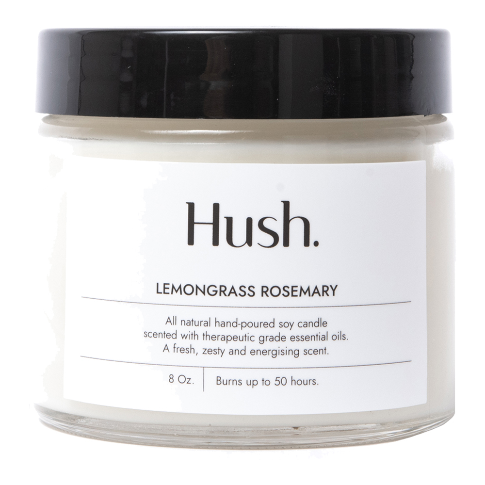 Lemongrass Rosemary Essential Oil Candle