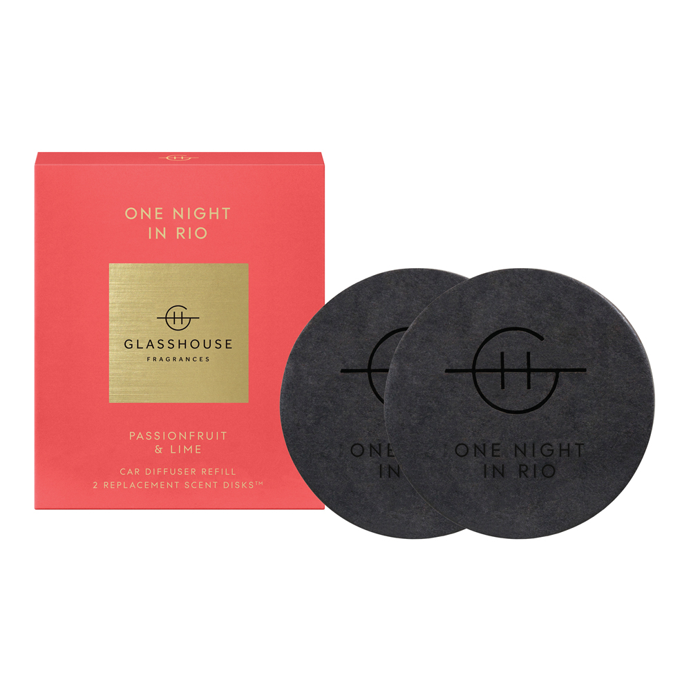 One Night in Rio Passionfruit And Lime Car Diffuser Refills Set
