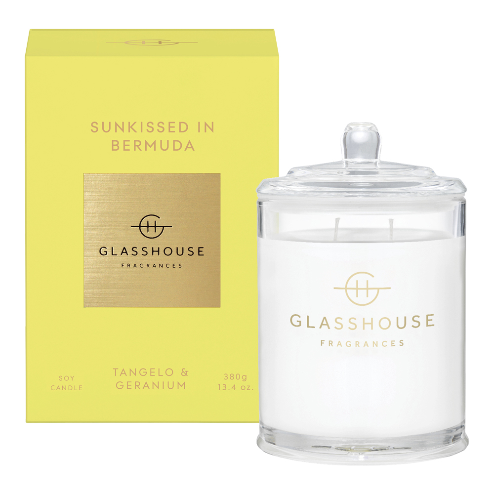 Sunkissed In Bermuda Tangelo & Germanium Soy Candle