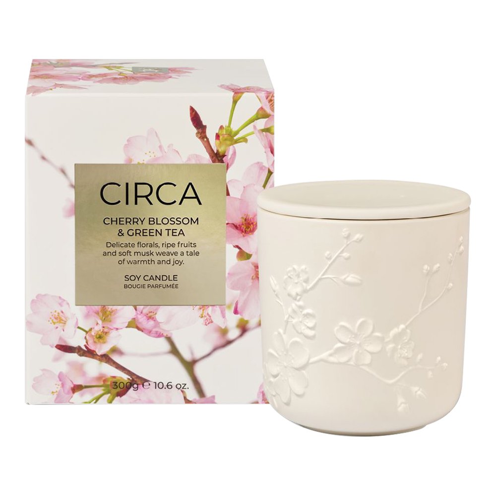 Cherry Blossom & Green Tea Soy Candle (Limited Edition)