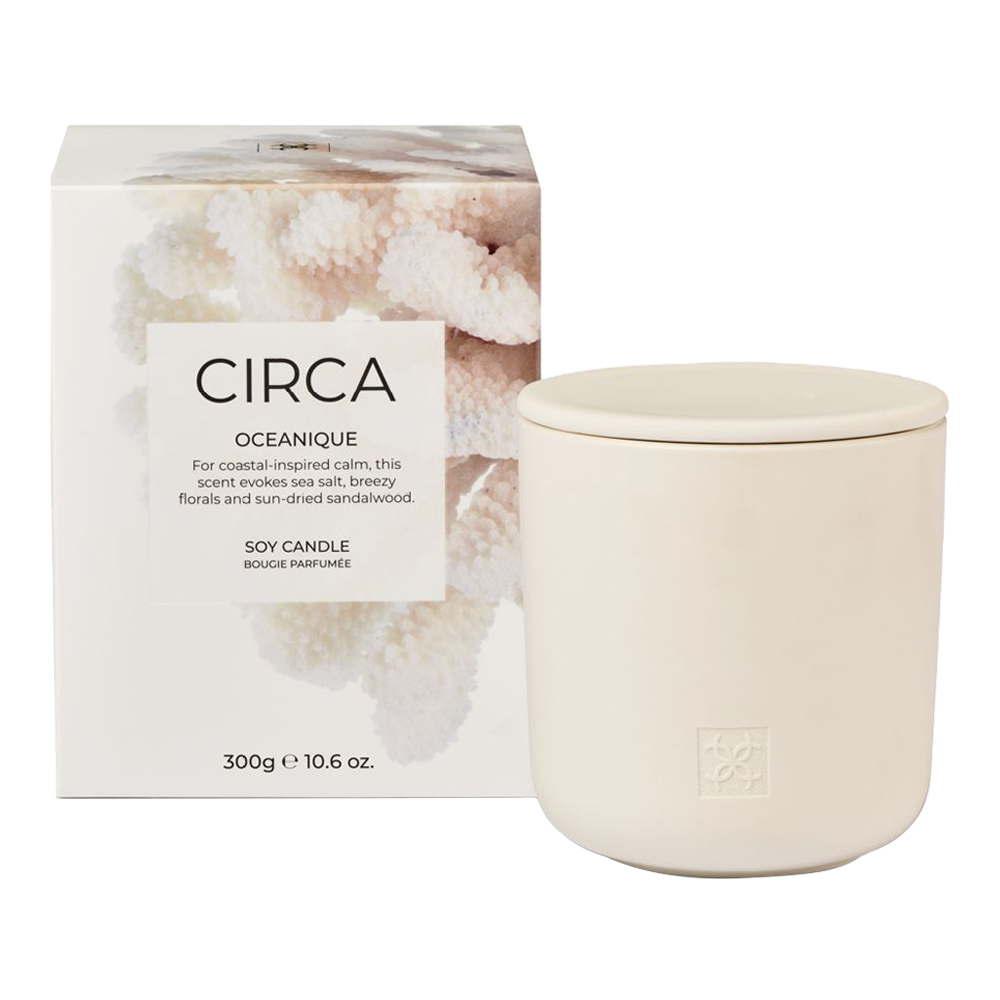 Oceanique Scented Soy Candle