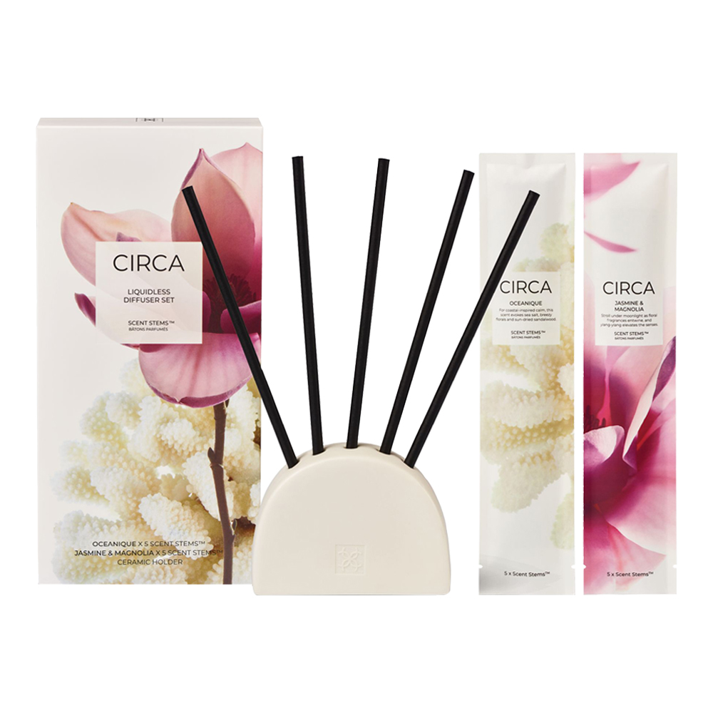 Oceanique And Jasmine & Magnolia Scent Stems™ Fragrance Set