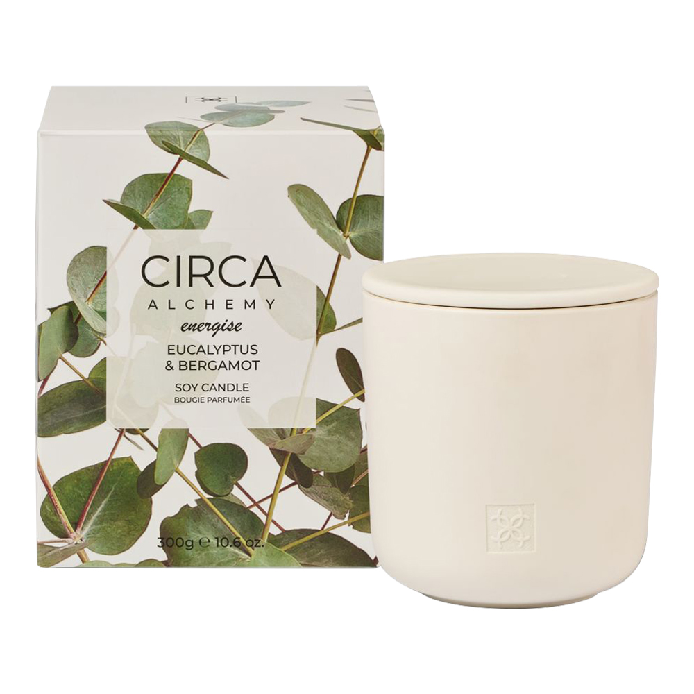 Eucalyptus & Bergamot Soy Candle