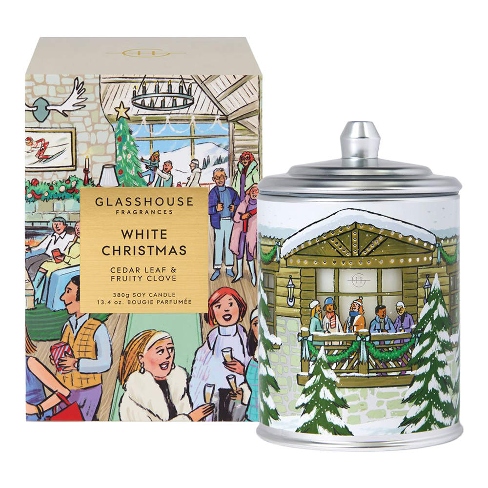 White Christmas Cedar leaf & Fruity Clove Soy Candle (Holiday Limited Edition 2026)