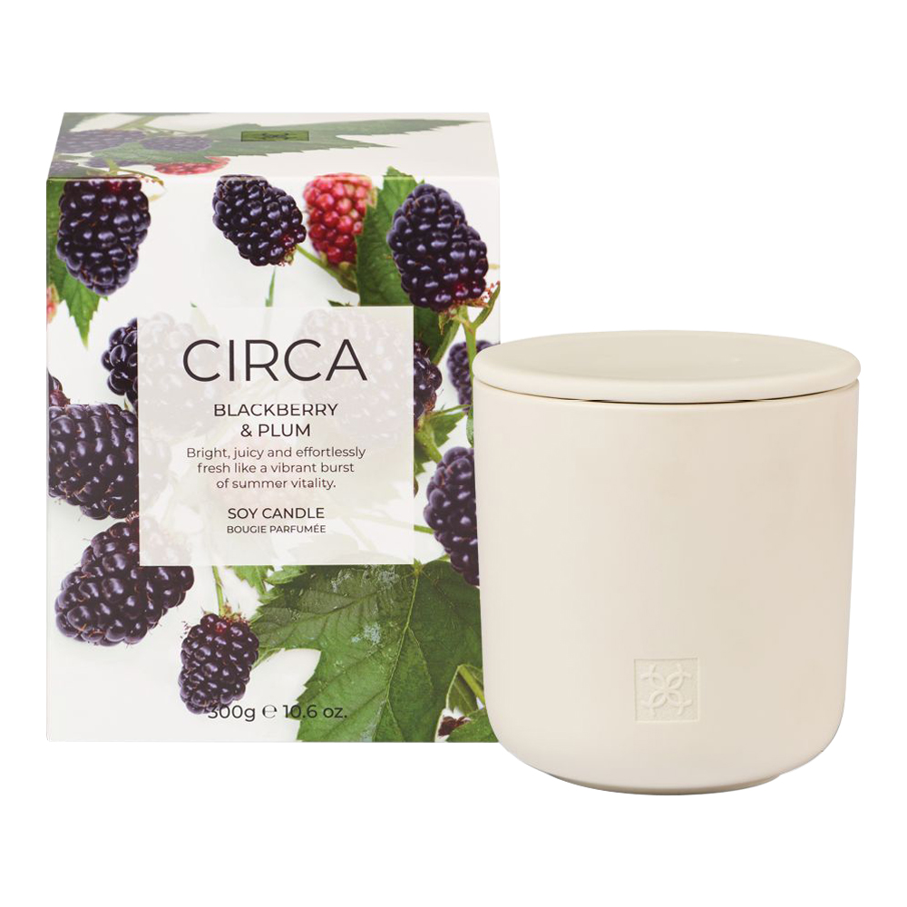 Blackberry & Plum Soy Candle