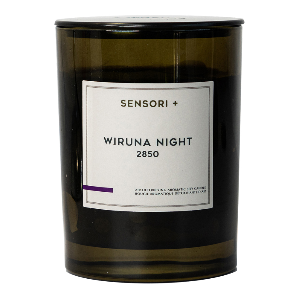 Air Detoxifying Aromatic Soy Candle Wiruna Night 2850