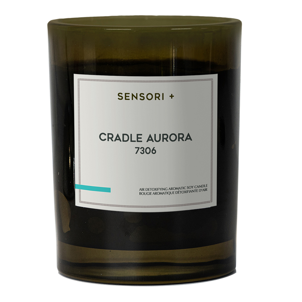 Air Detoxifying Aromatic Soy Candle Cradle Aurora 7306