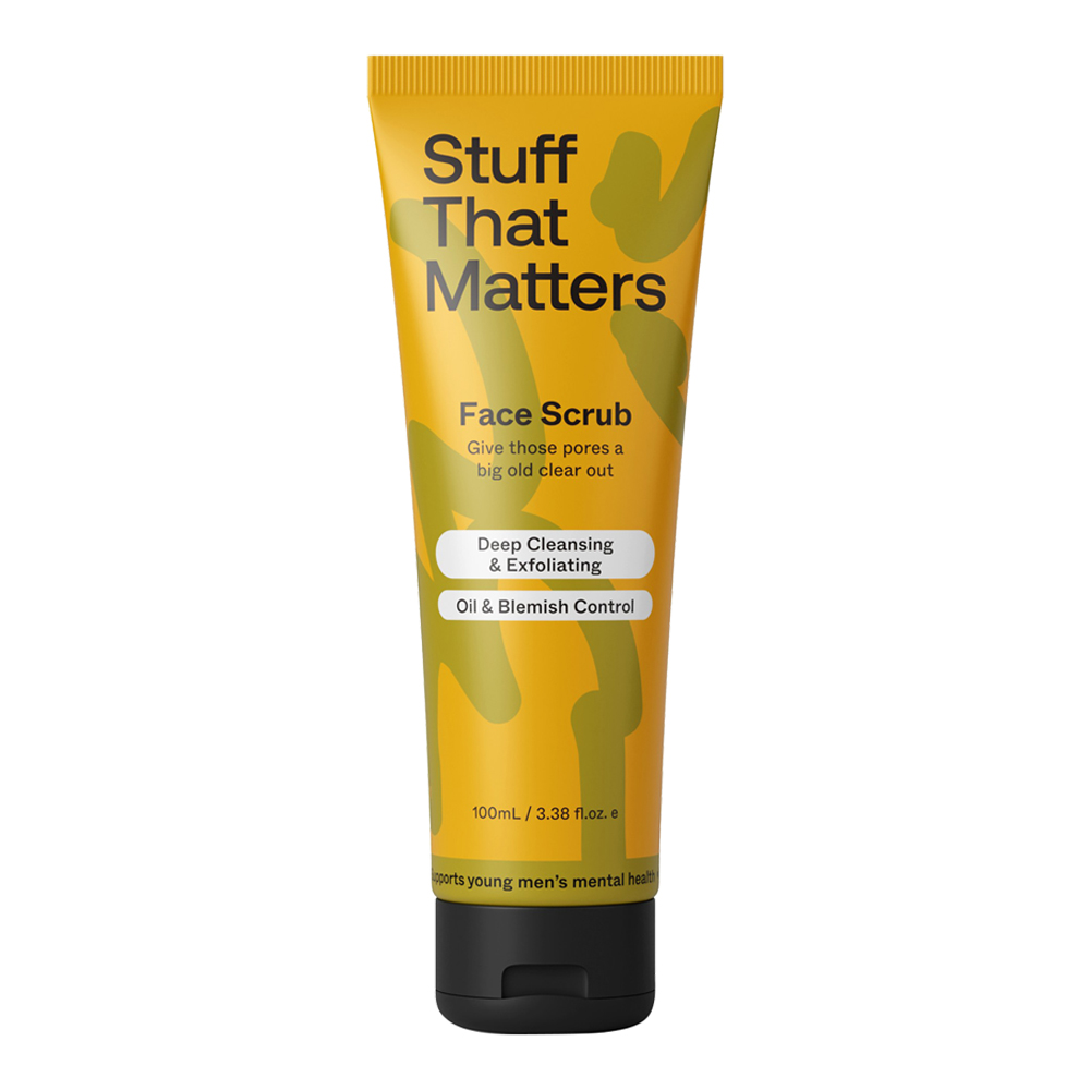 Men's Face Scrub - Deep Cleansing