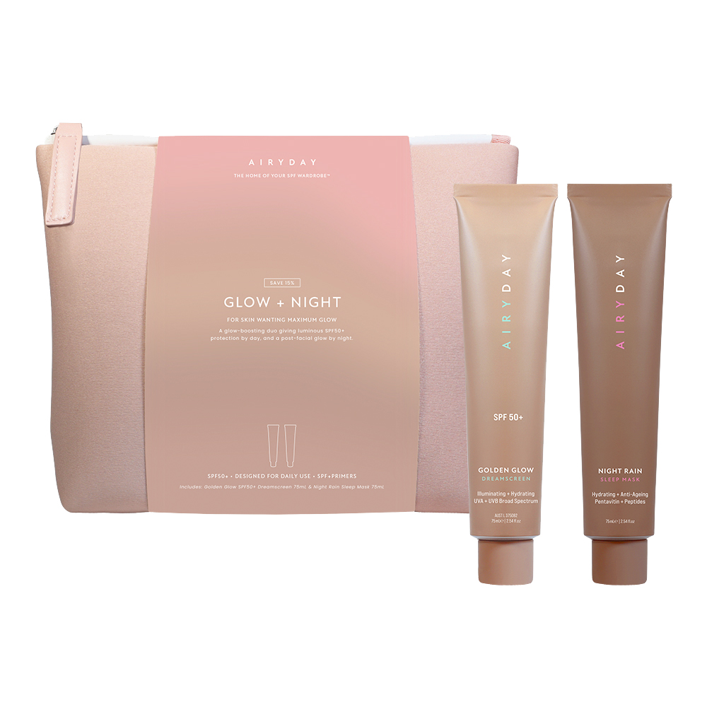 Glow + Night Skincare Duo