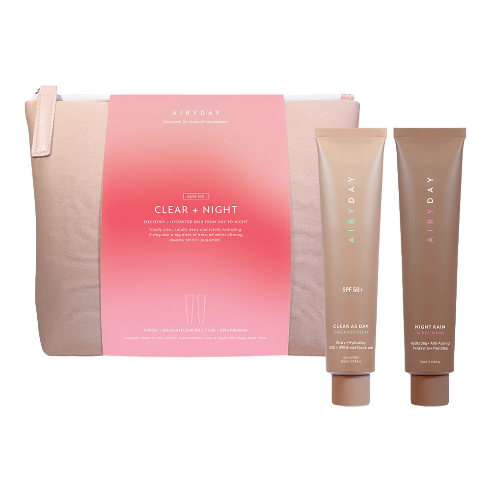 Clear + Night Skincare Duo