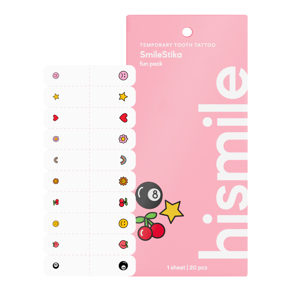 Temporary Tooth Tattoo SmileStika Fun Pack