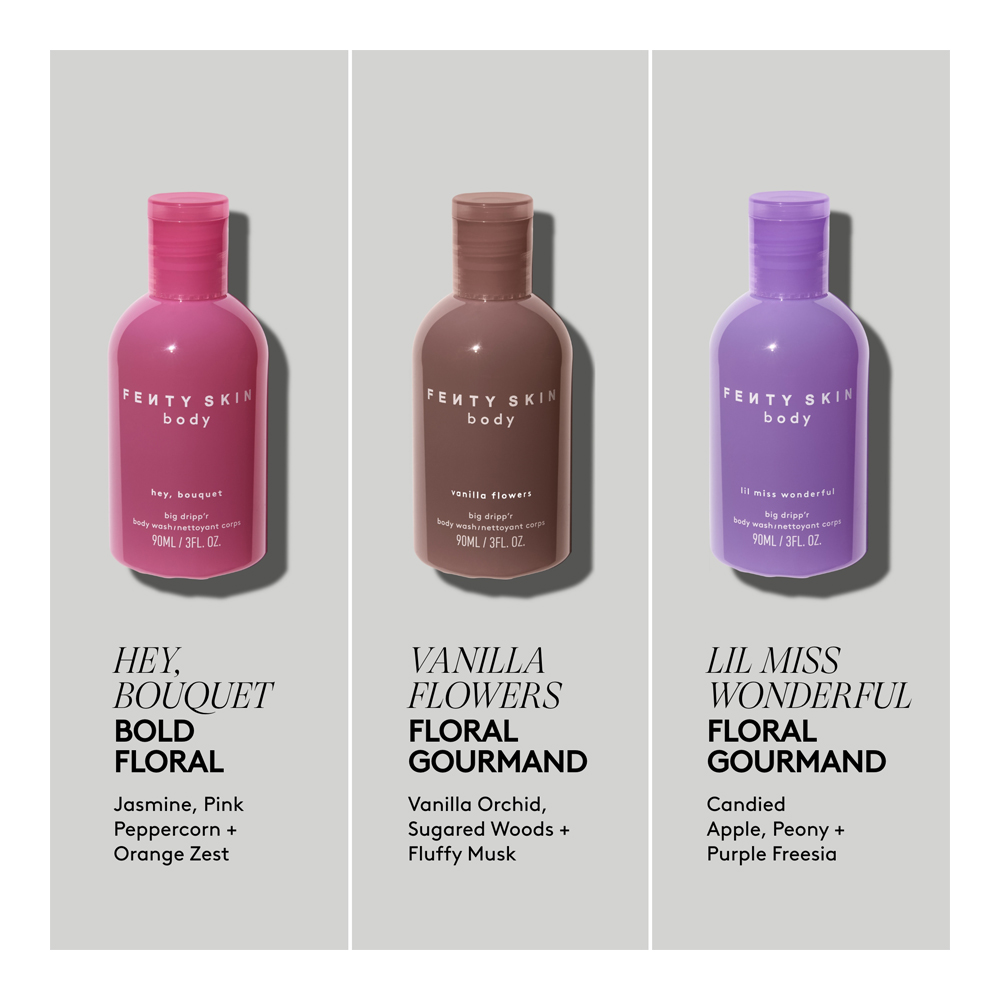 Buy Fenty Skin Lil Dripp'rz Mini Body Wash Trio (Holiday Limited ...