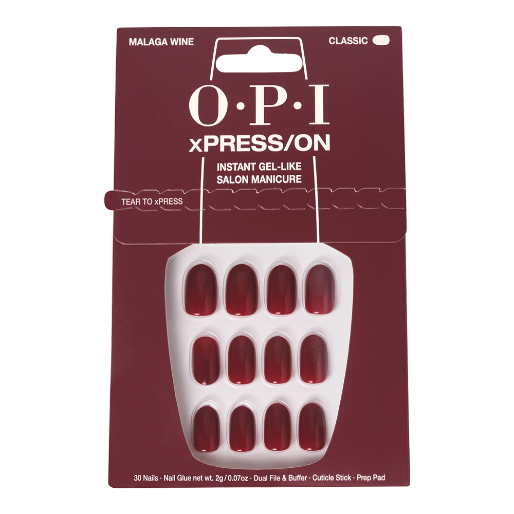 Malaga Wine Dark xPRESS/ON Instant Gel-Like Salon Manicure
