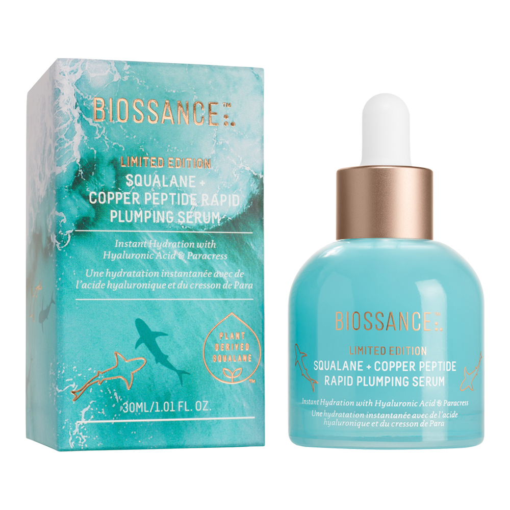 Buy Biossance Squalane + Copper Peptide Plumping Serum (Limited Edition ...