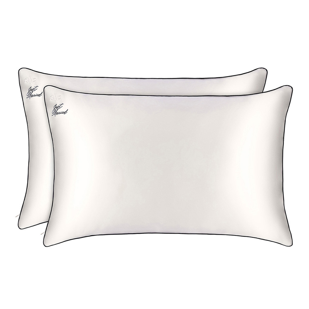 Just Married Pure Silk Pillowcase Duo