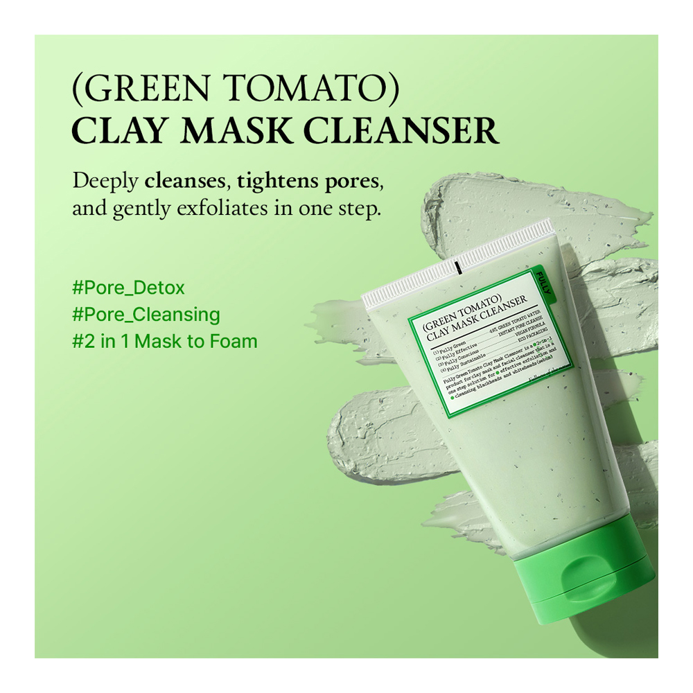 Cleansorb Mask Buy Fully Green Tomato Clay Mask Cleanser | Sephora Australia