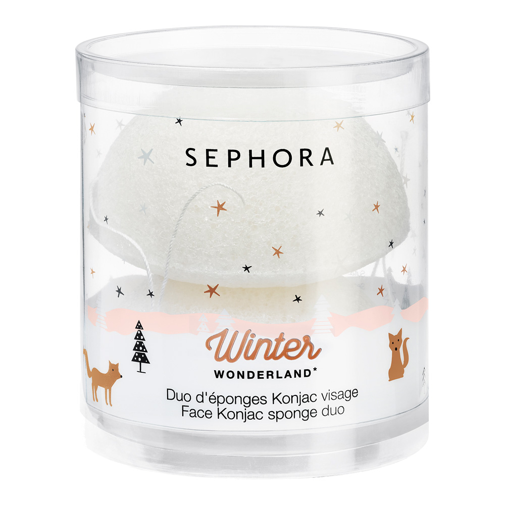 Face Konjac Sponge Duo 