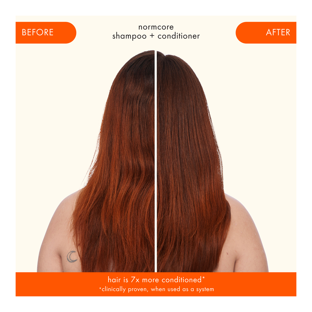 Amika Normcore Signature Shampoo 500ml – Sulfatfrei, Für Feines Bis Mittleres Haar