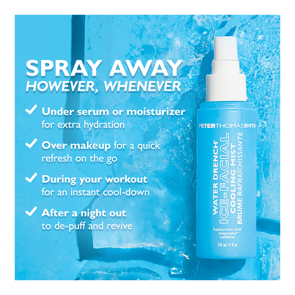 Buy Peter Thomas Roth Water Drench® Ice-Facial Cooling Mist | Sephora ...